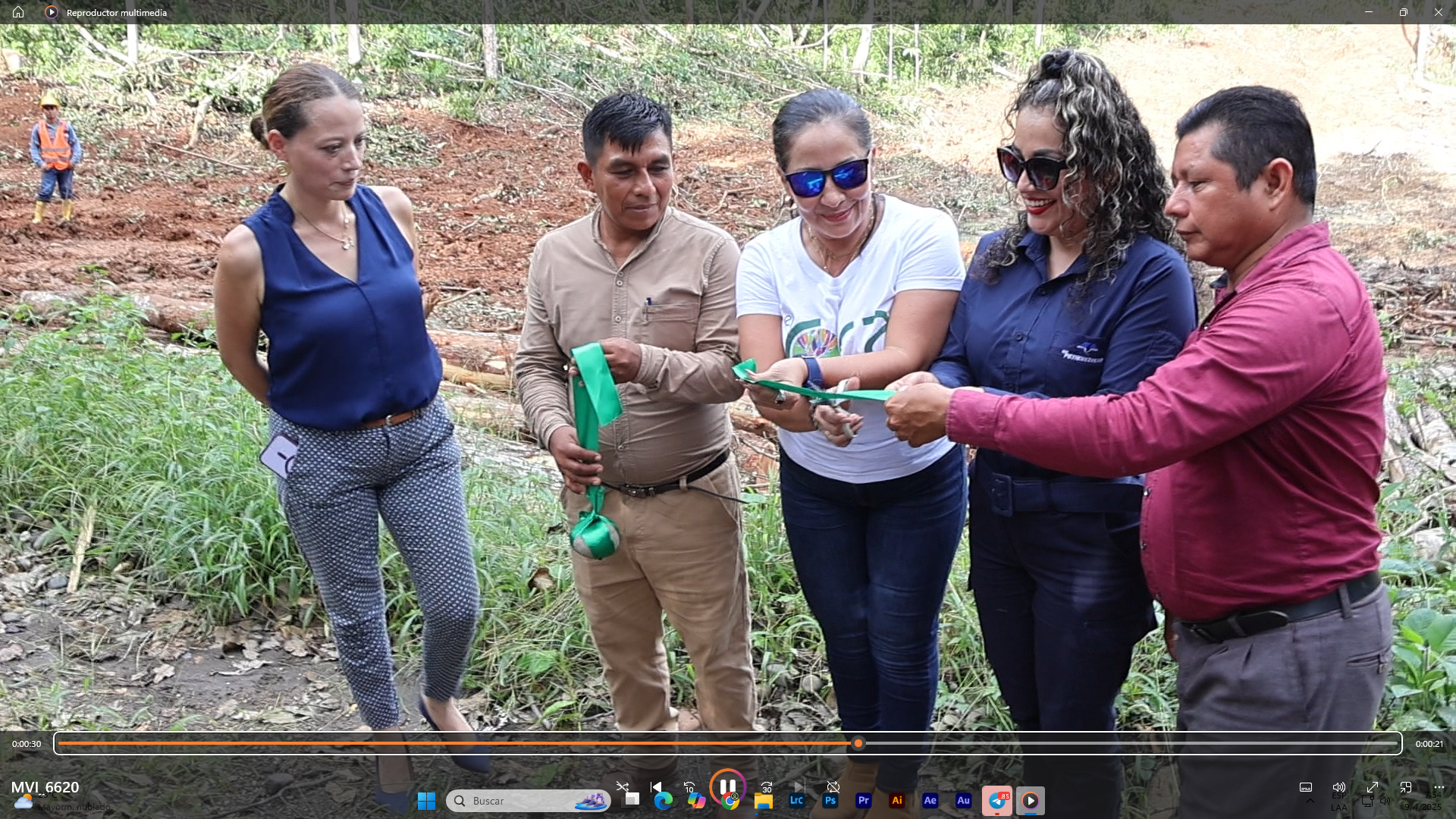 Alcaldía coloca la primera piedra en la construcción del sistema de agua potable de Alto Manduru