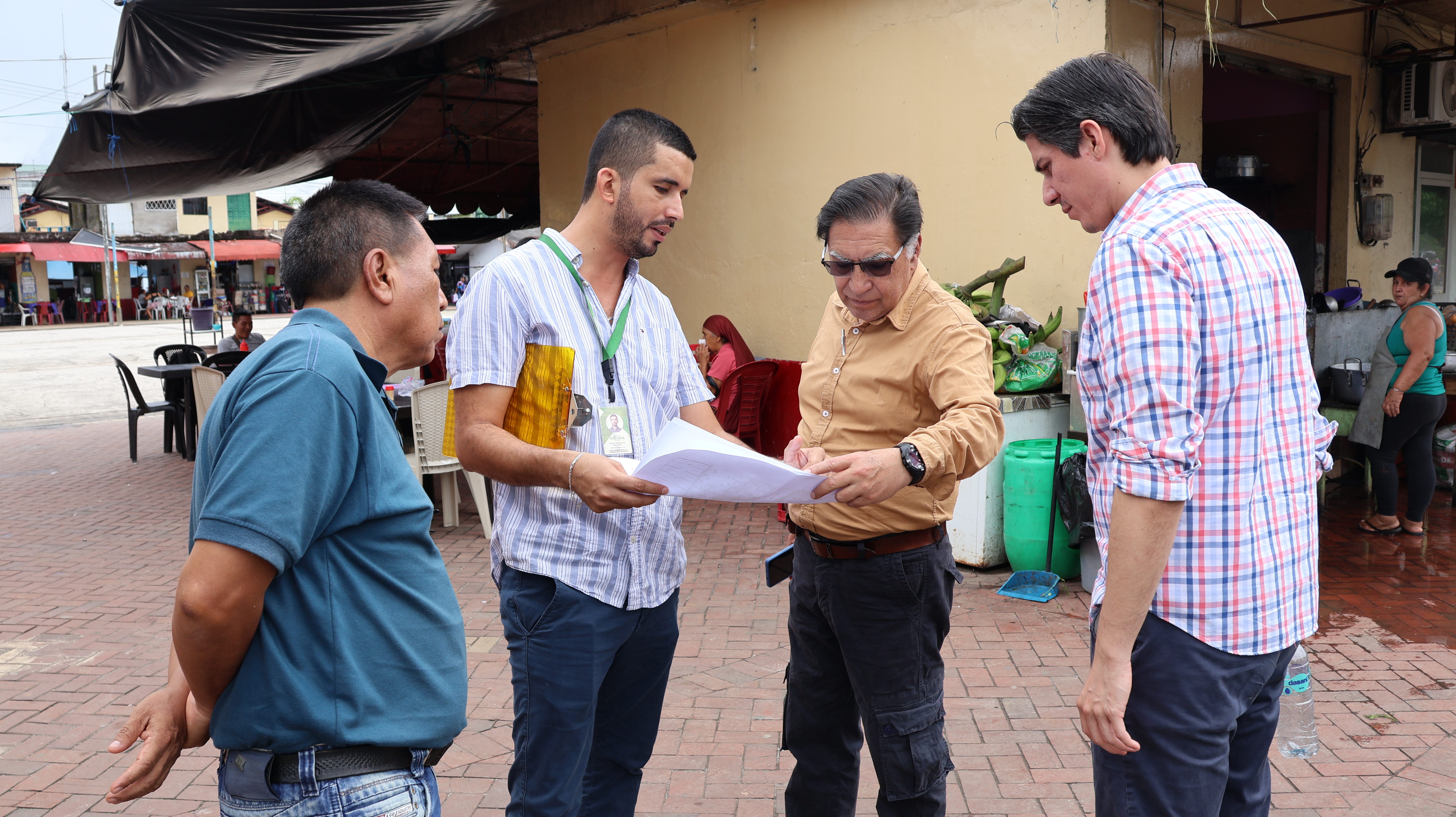 Alcaldía gestiona financiamiento para la construcción de un moderno mercado Virgen del Cisne