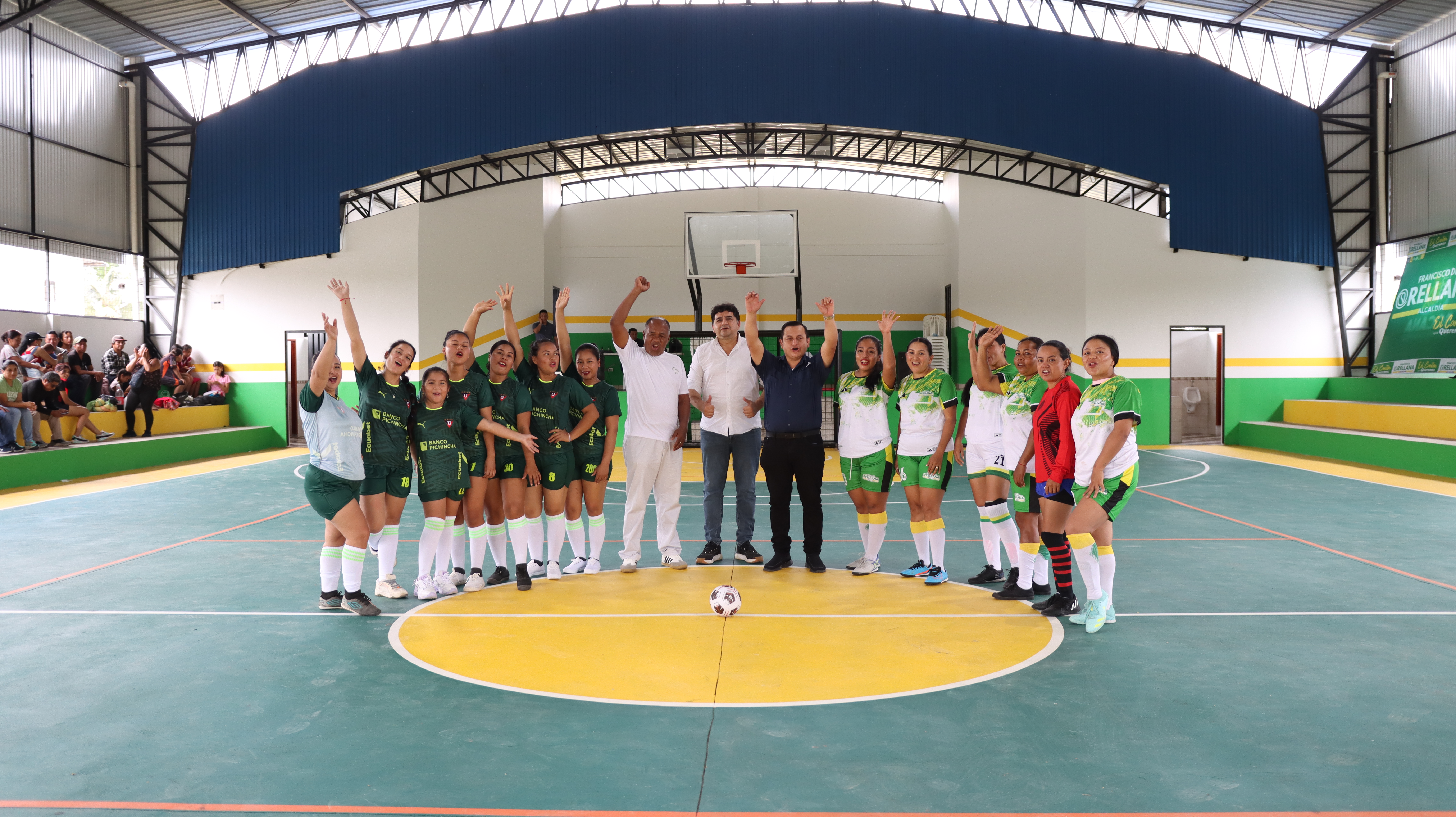 Alcaldía impulsa el deporte con obras en el barrio Turismo Ecológico